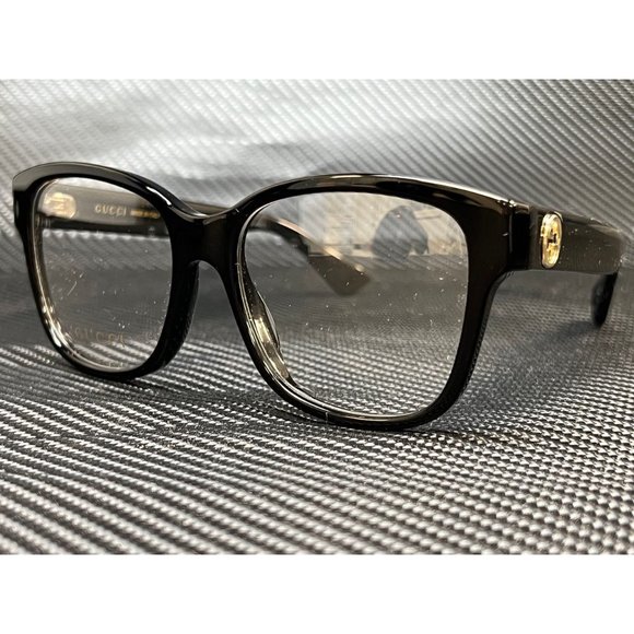 Gucci Square Demo 54mm Women Eyeglasses